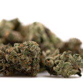 Pile of premium Sour Runtz indoor THCa small cannabis buds for sale